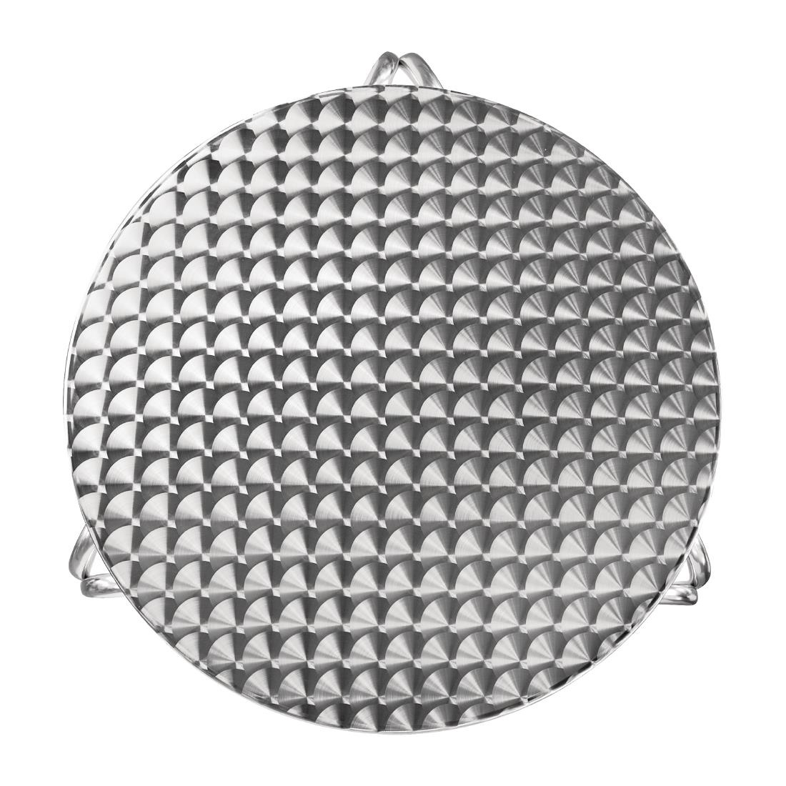 Bistrotisch Edelstahl Rund | Aluminium Gestell | Ø700(h)720mm
