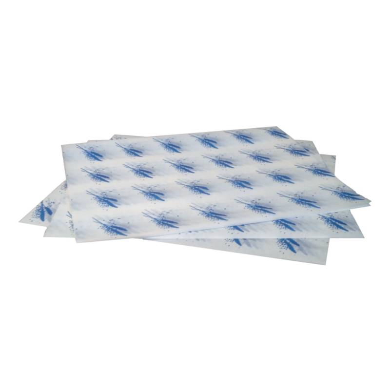 Emballage Hamburger Papier Sulfurisé - Blue - 1000 Pièces