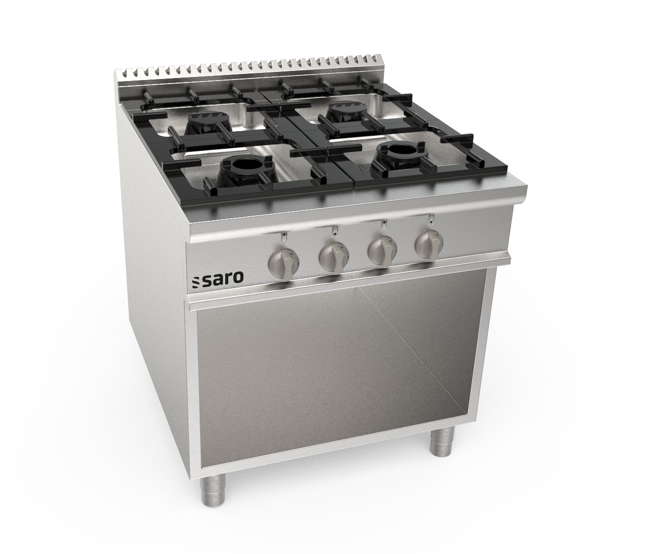 SARO Gasfornuis open onderbouw 4 pits LQ -  LQ / CUG4BA