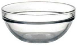 Glazen Kom - Gehard glas - 340ml - 12 cm Ø - Prijs per 6 Stuks