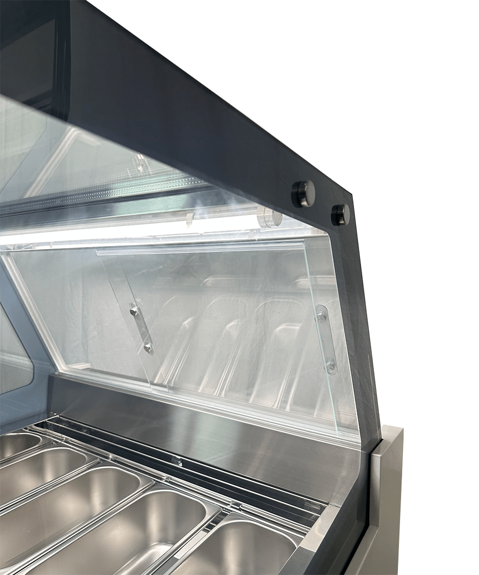 Vitrine À Creme Glacée Komodo 6X5L