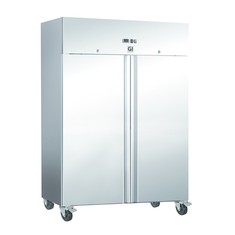 Congélateur en acier inoxydable 1200 litres | Réfrigération forcée | 900x700x(H)860mm