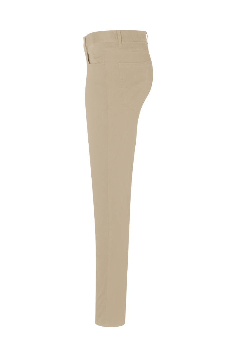 Damen 5-Pocket-Hose Classic-Stretch - Kieselbeige - 42/l