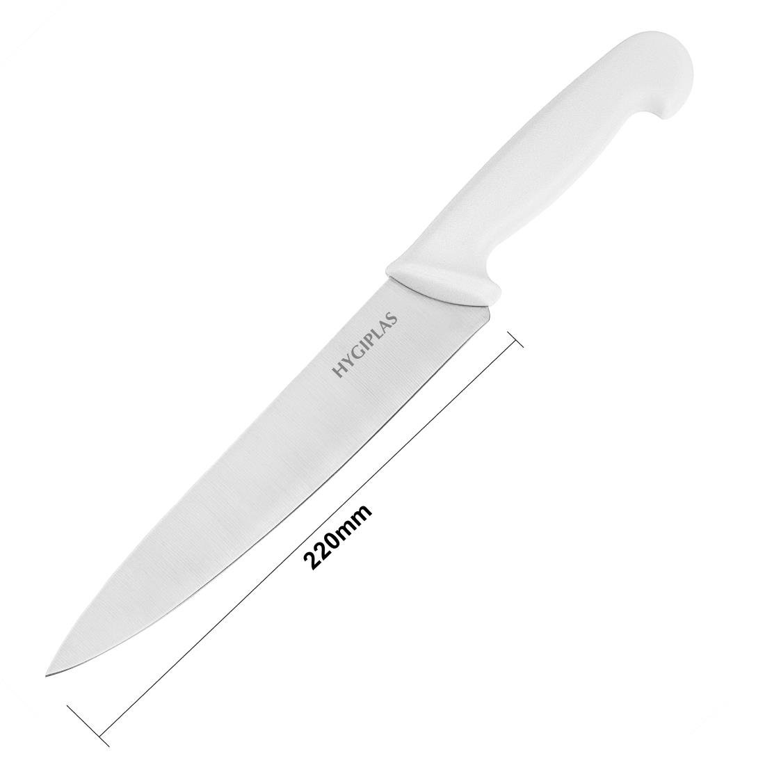 Couteau de cuisinier Hygiplas blanc 216mm