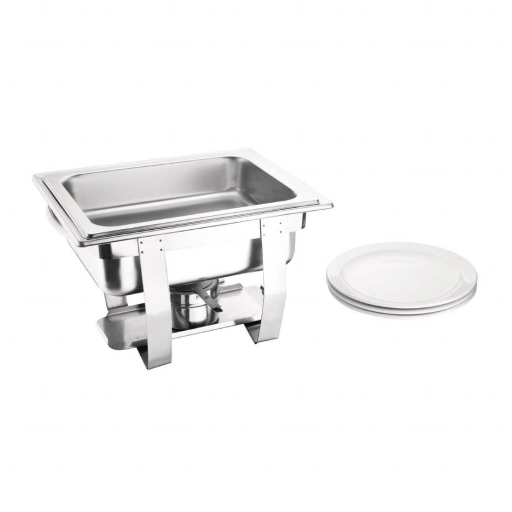 Chafing Dish Milan | GN 1/2 | 3,7 Litres | 365x300x300(h)mm
