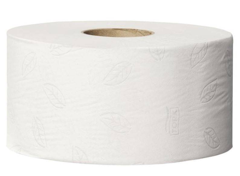 Toiletpapier Mini Jumbo | Gerecycled 2 Laags | Prijs per 12 Rollen