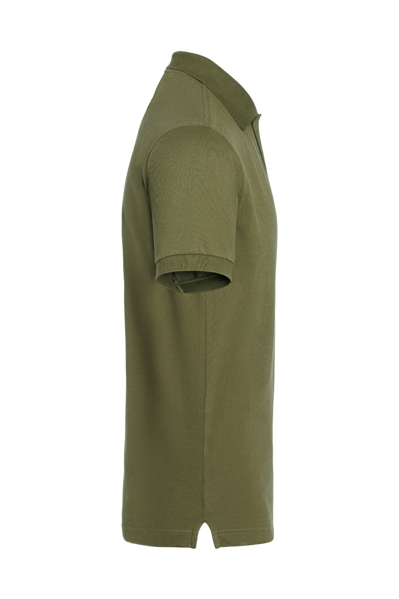 Polo de travail pour homme Modern-Flair, en matériau durable - Vert Mousse - L