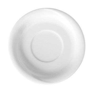 Soucoupe Saturn - Porcelaine Blanche - 125mm