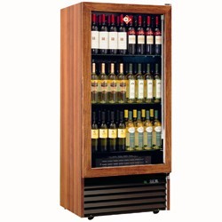 Wijnkoelkast - 370 Liter - 3 niveaus - Frame in massief hout  - 723x550x(H)1598 mm
