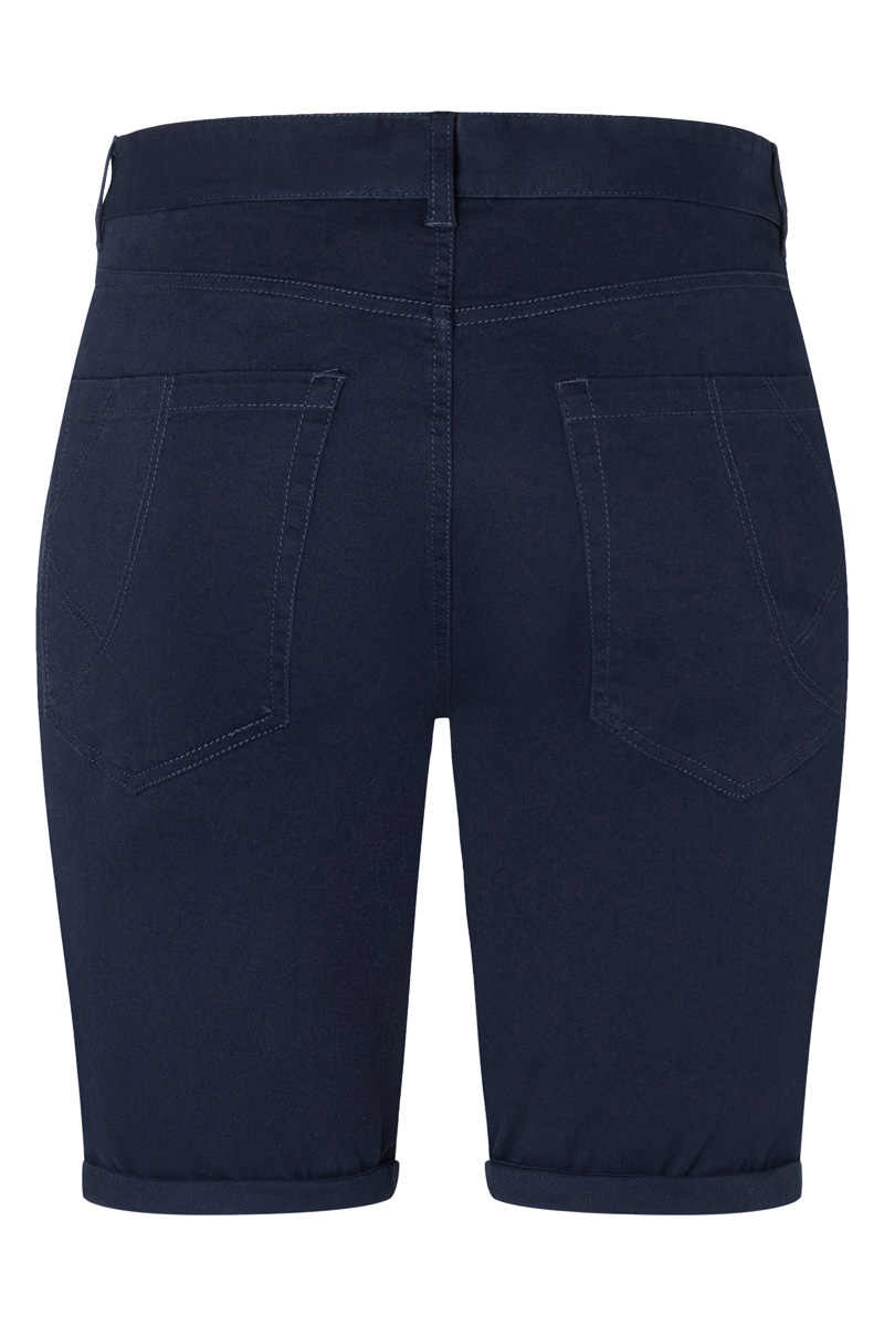 Short pour femme 5-Pocket Classic-Stretch - Bleu Nuit - 34