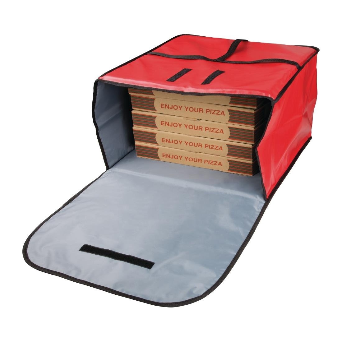 Pizza Transport Tas | Polyester | Isolatie Dikte 18mm | 500x500x300mm