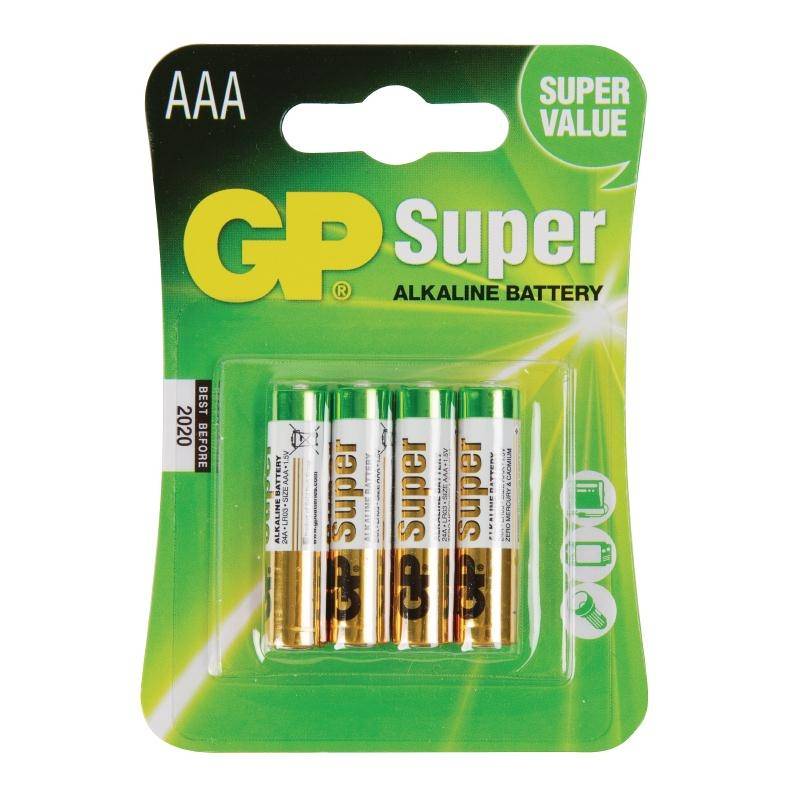 Batterij AAA | 4-Pack 