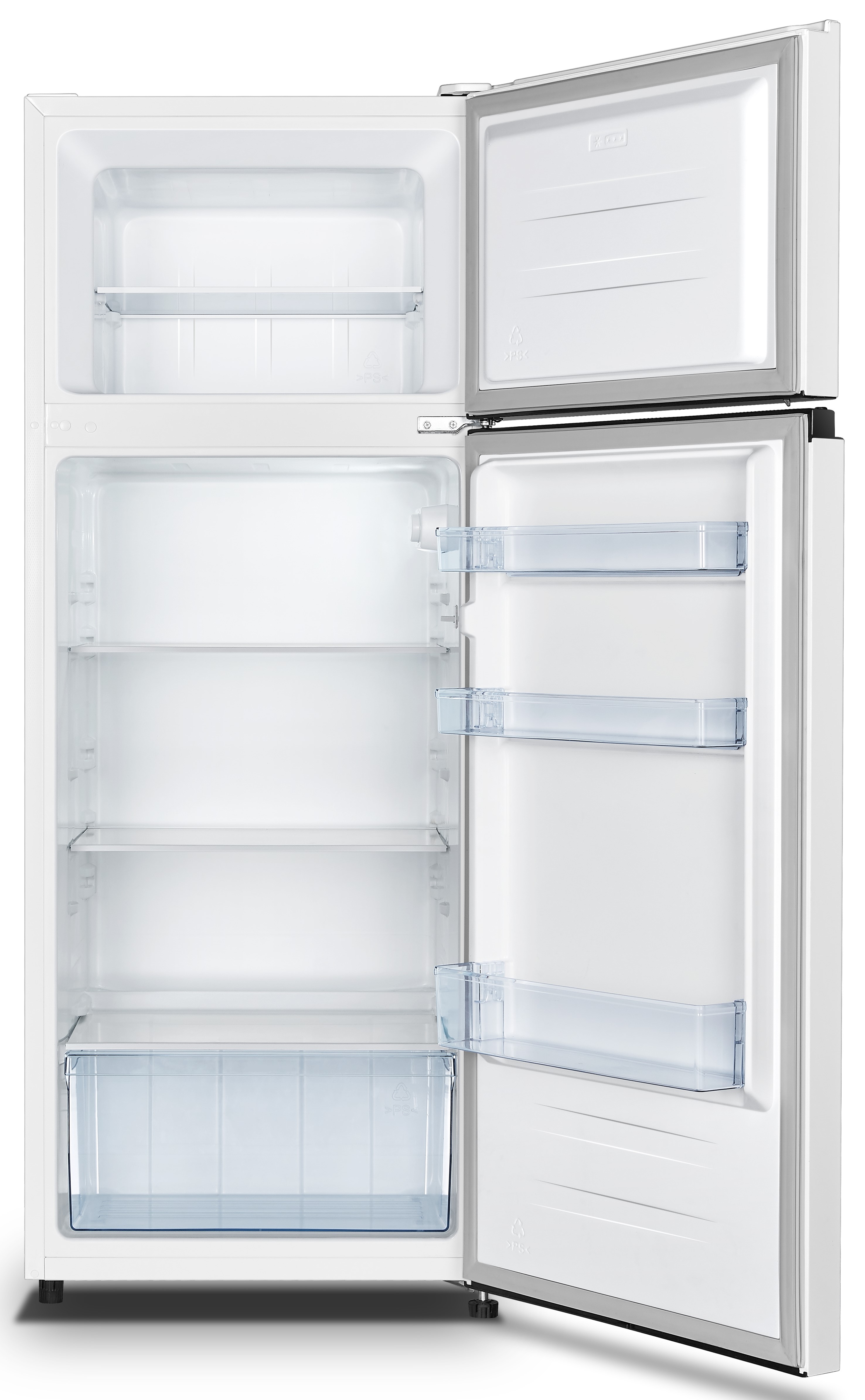 Armoire Réfrigérée / Congélateur | 2 Portes Pleines | 206L | Blanc