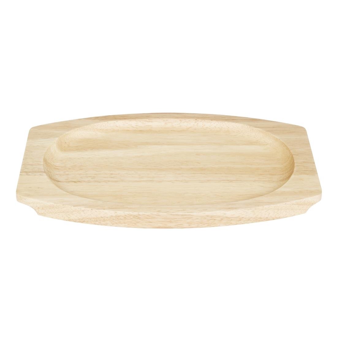 Olympia Hevea-Brett für Gusseisen-Oval-Sizzler 335x205mm für GJ557 Olympia Hevea-Brett für Gusseisen-Oval-Sizzler 335x205mm für GJ557
