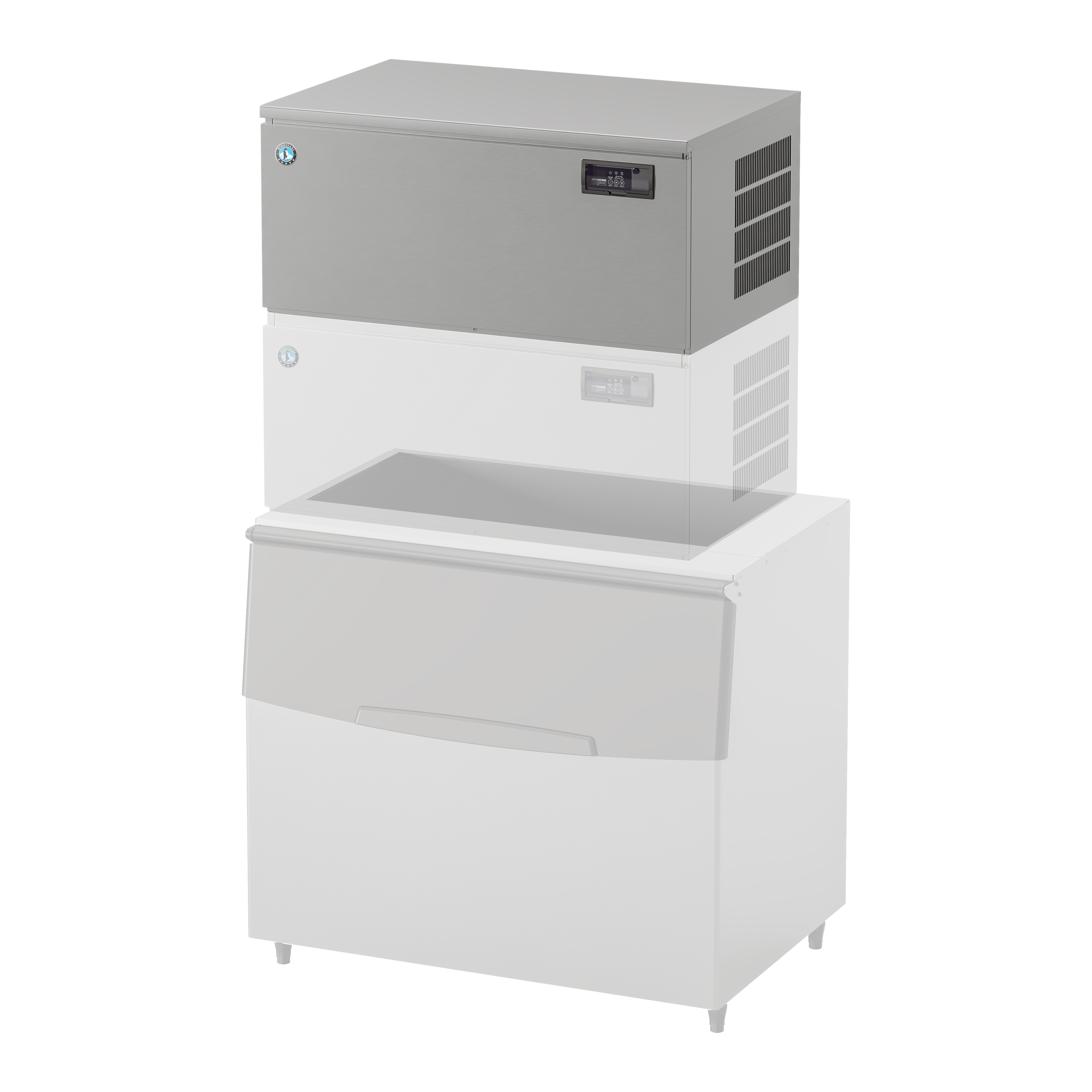 Hoshizaki - Volleiswürfelbereiter - Modular & Stapelbar - 190 kg/24 h - IM-240DWPE-23