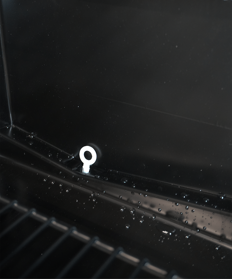 Flessenkoelkast - 400L - Lichtbak - Zwart