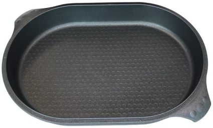 Eurolux  Gietijzeren Deksel ongeveer 40x27xH6,5cm,3,3 L