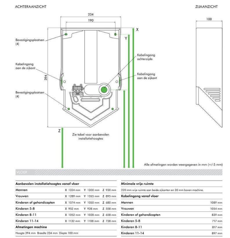 Dyson Airblade Händetrockner V |  HU02 Neumodell |  35% Leiser | Grau/Nickel