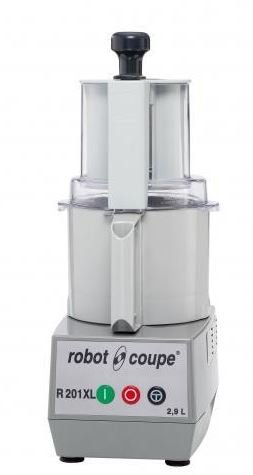 Kombi Cutter & Gemüseschneider | Robot Coupe R201 XL | 550W | 2,9 Liter | Geschwindigkeit: 1500 UpM