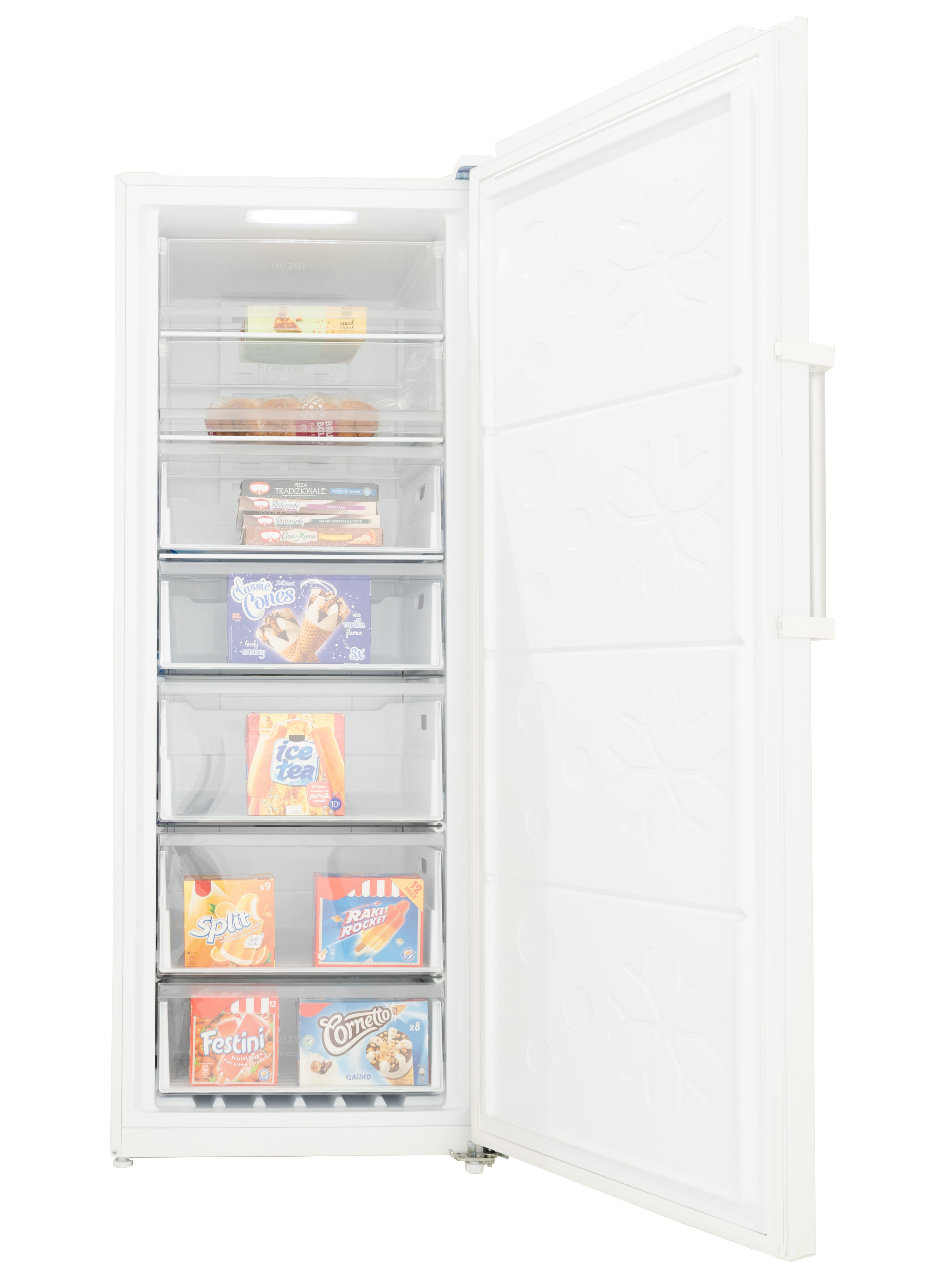 Gefrierschrank - Weiß - 380L - No-Frost - Exquisit