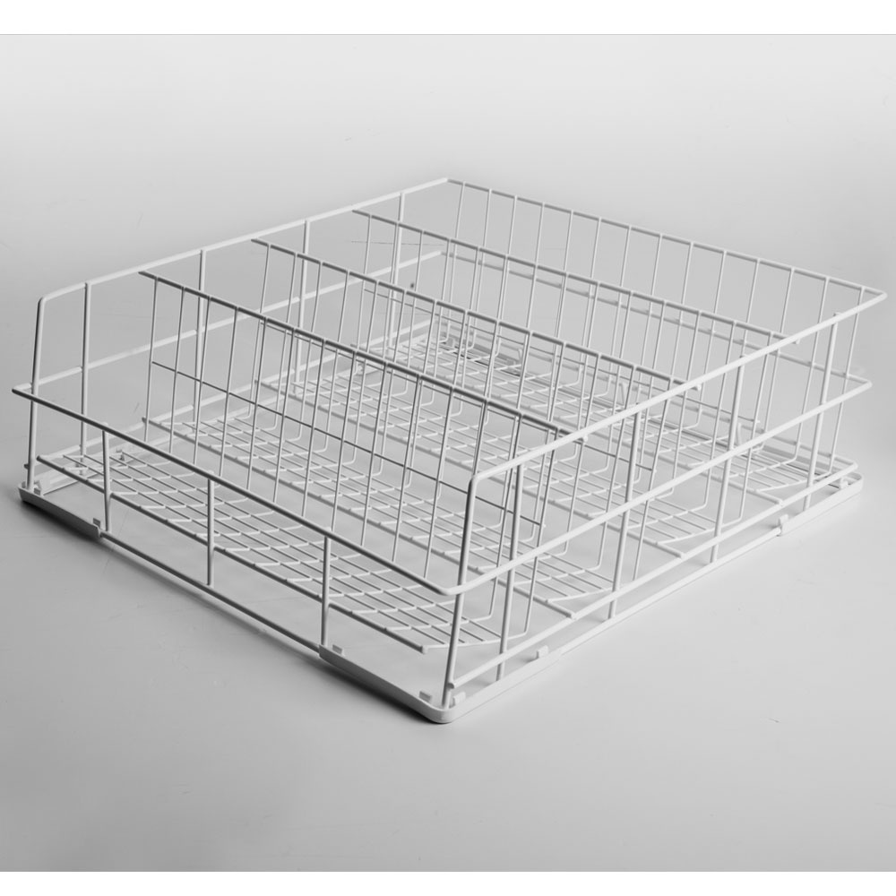 Panier verres Ø 110 mm, 500x500 mm Rilsan