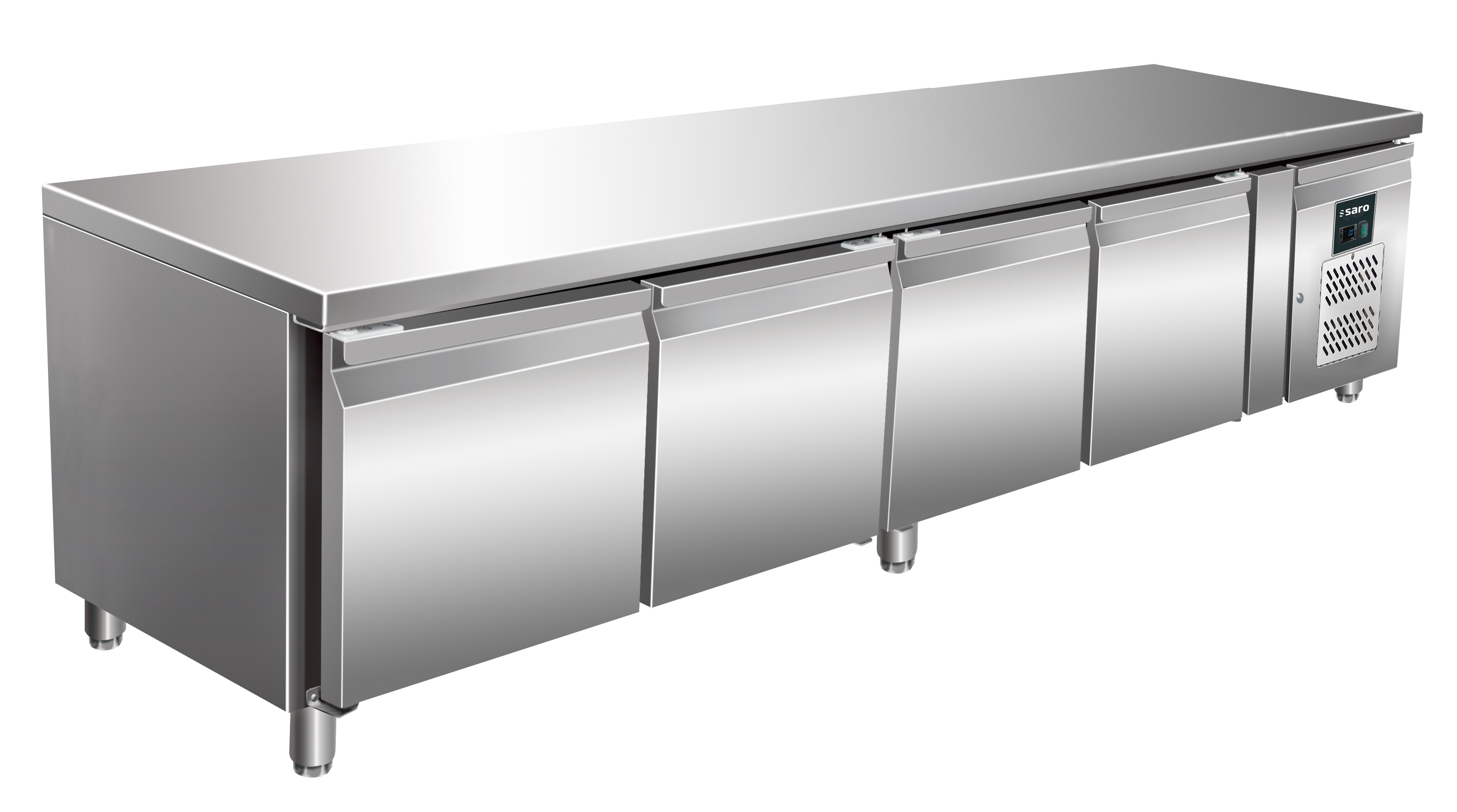 SARO Table réfrigérée sous plan, 4 portes, modèle UGN 4100 TN