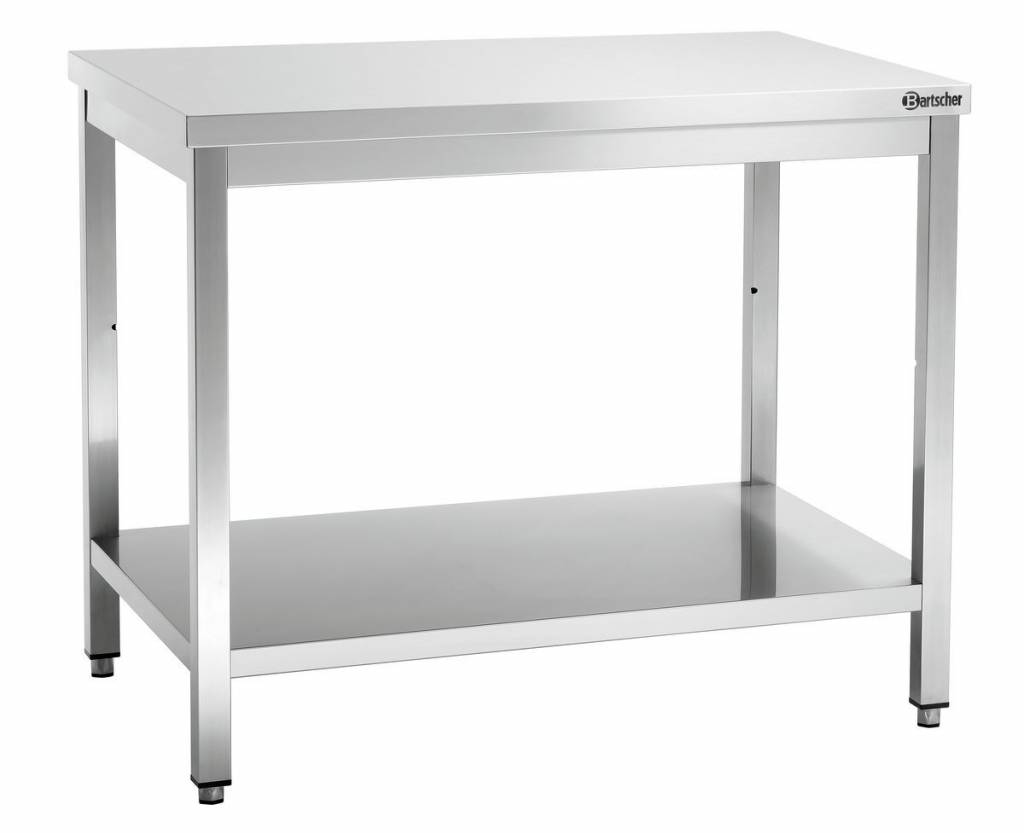 Table de travail en acier inoxydable 1000x700(H)x850mm