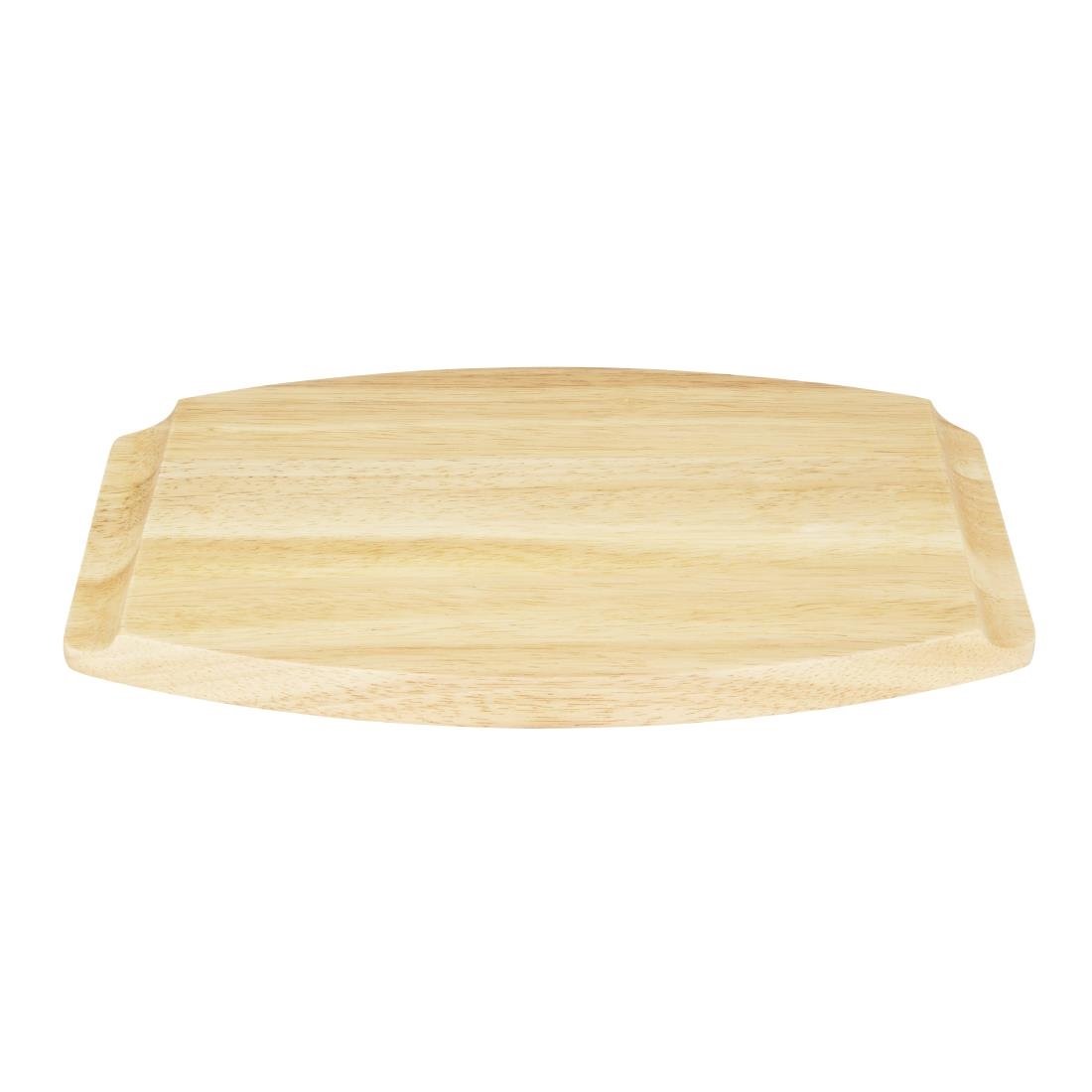 Olympia Hevea-Brett für Gusseisen-Oval-Sizzler 335x205mm für GJ557 Olympia Hevea-Brett für Gusseisen-Oval-Sizzler 335x205mm für GJ557