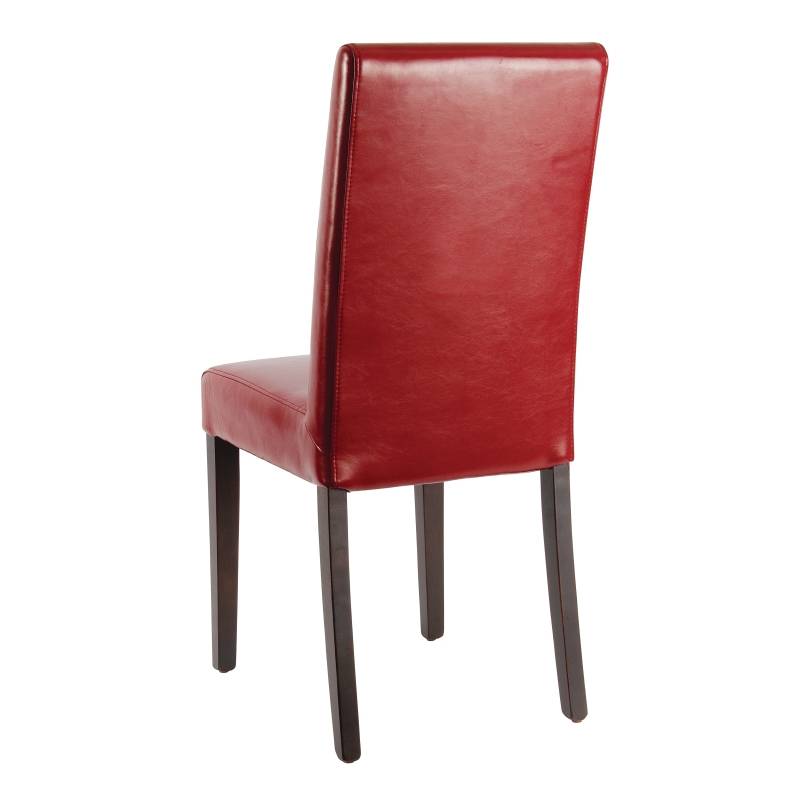 Esszimmerstühle | 2 Stück | Sitzhöhe: 51cm | Kunstleder/Birkenholz | Erhältlich in 2 Farben