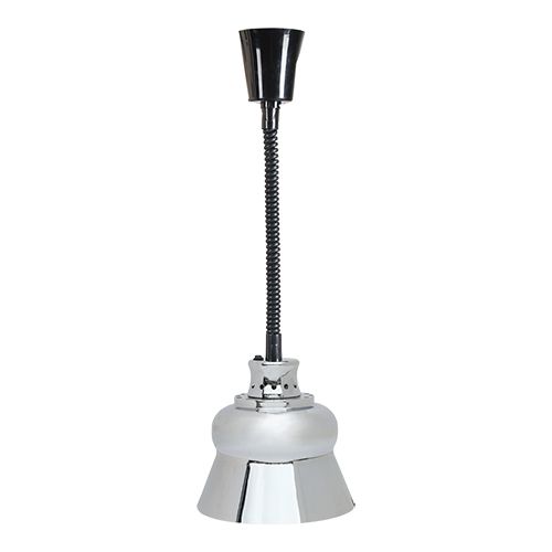 Lampe Chauffante Infrarouge 250W | Cordon Réglable | Couleur Chromé