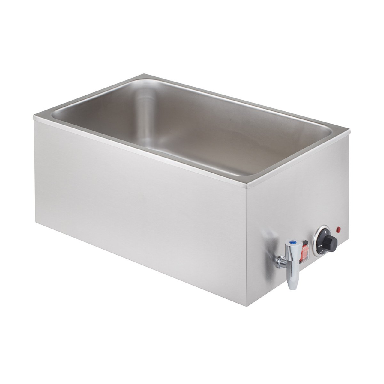 Bain-Marie ECO GN 1/1 - 150 mm, met aftapkraan