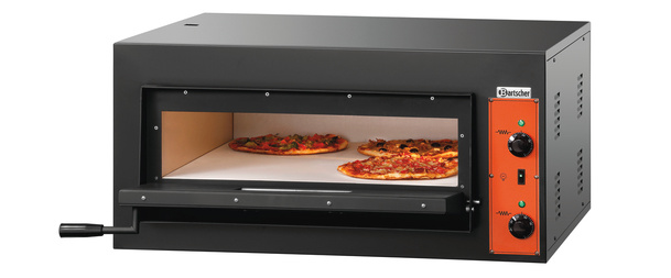Four à Pizza Simple Électrique | 4 Pizzas Ø300mm | 400V | 890x880x430(h)mm