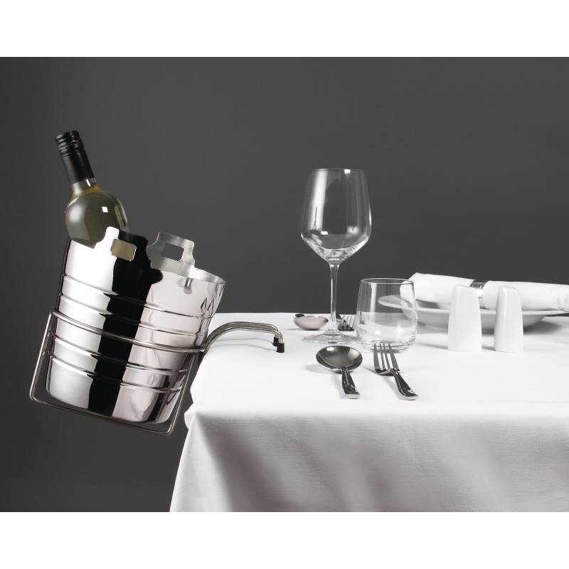 Weinkühlerständer Tischbefestigung 