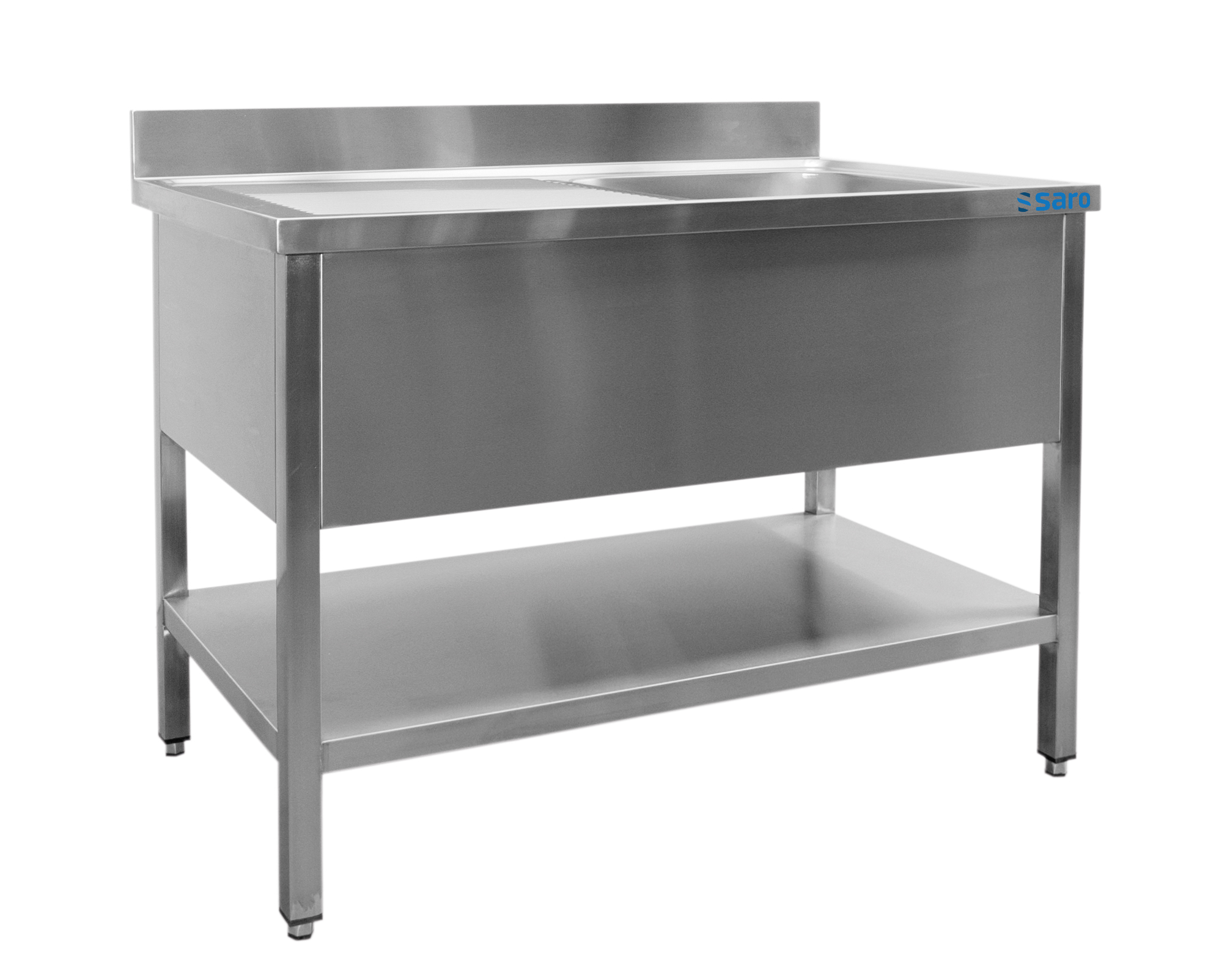 SARO Plonge 1 bac, gauche - L 1000 x P 700 mm