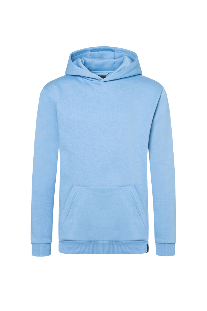 Herren Workwear Sweat Hoodie Soft-Face, aus nachhaltigem Material - Eisblau - L