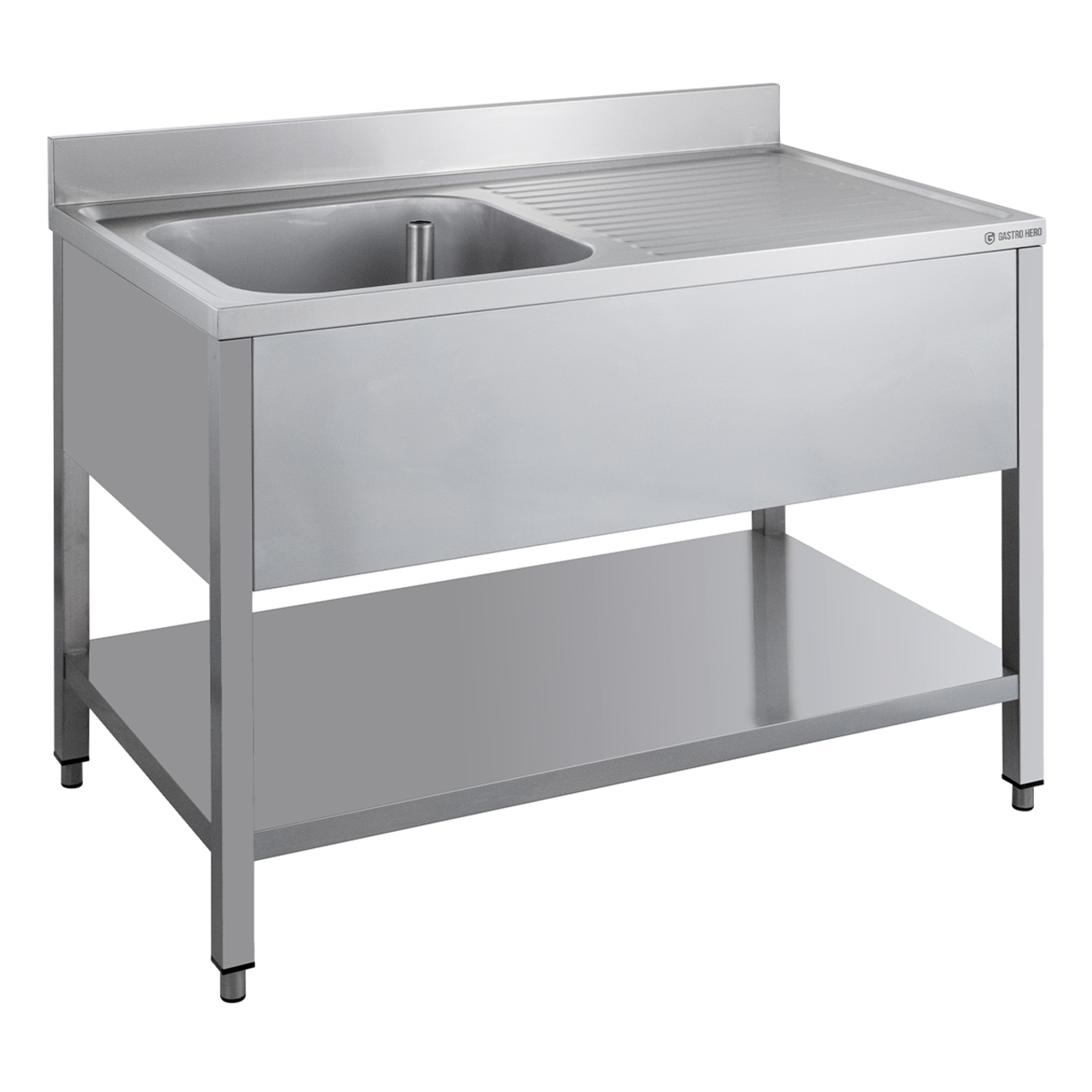 Table de lavage ECO 12x7 avec 1 bac à gauche