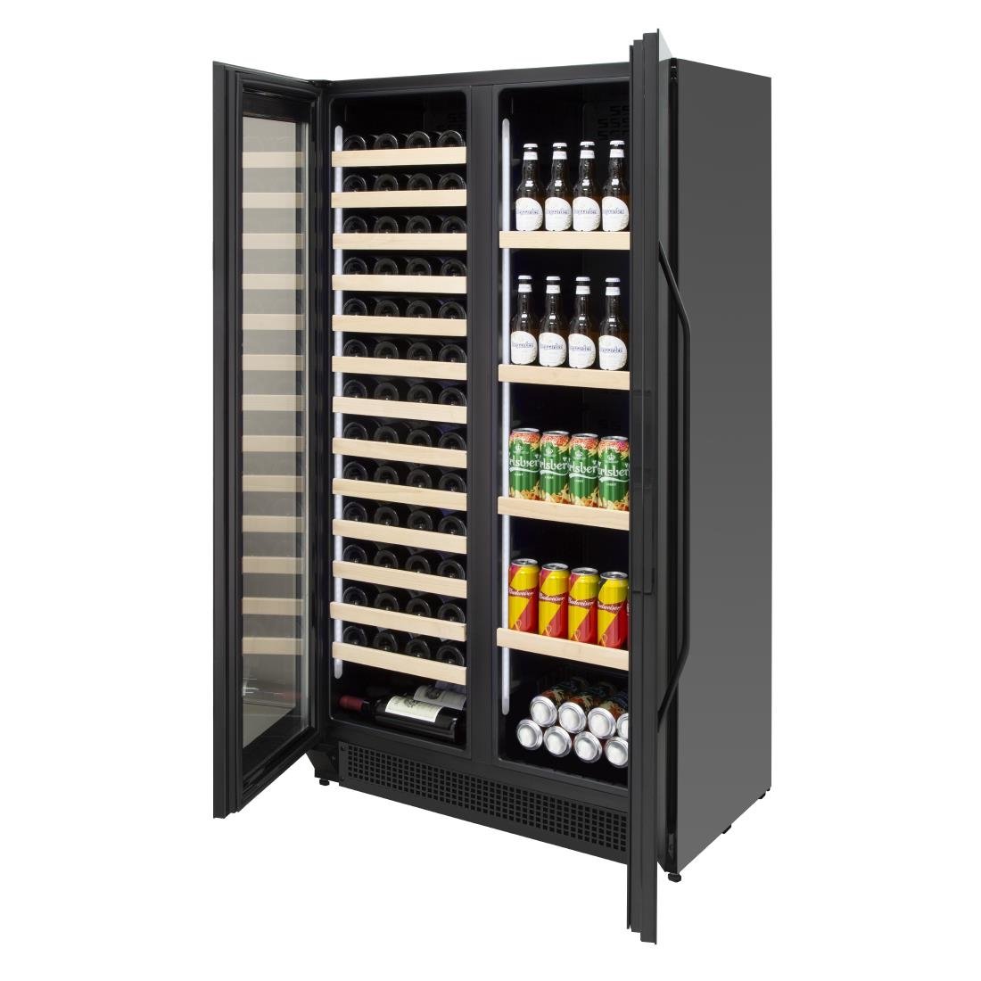 Polar G-Series Dubbele Deur Bier- En Wijnkoelkast