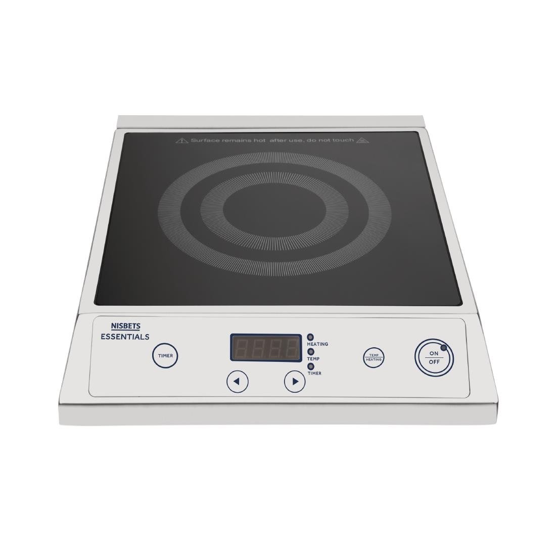 Nisbets Essentials inductiekookplaat 2700W Nisbets Essentials inductiekookplaat 2700W