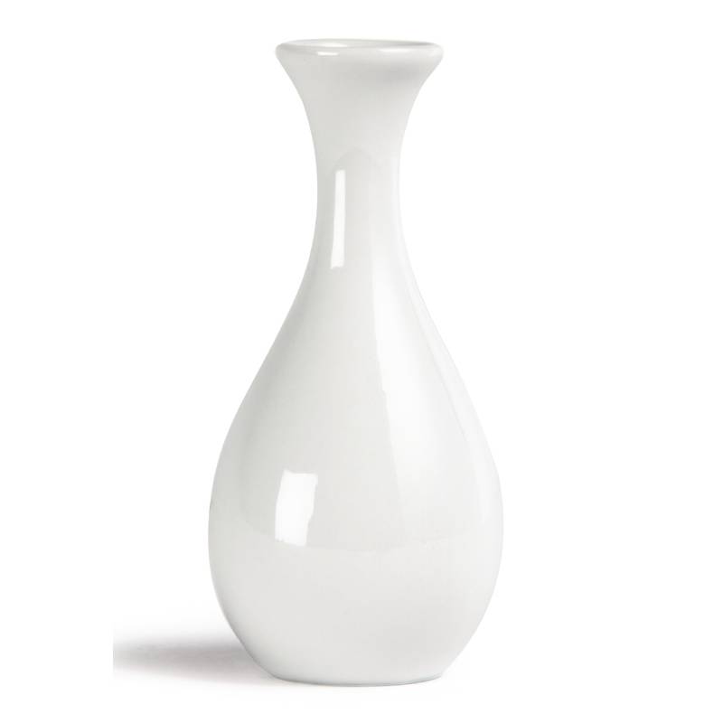 Vases à fleurs en porcelaine entièrement vitrifiées - 12 pièces - (h)12,5cm