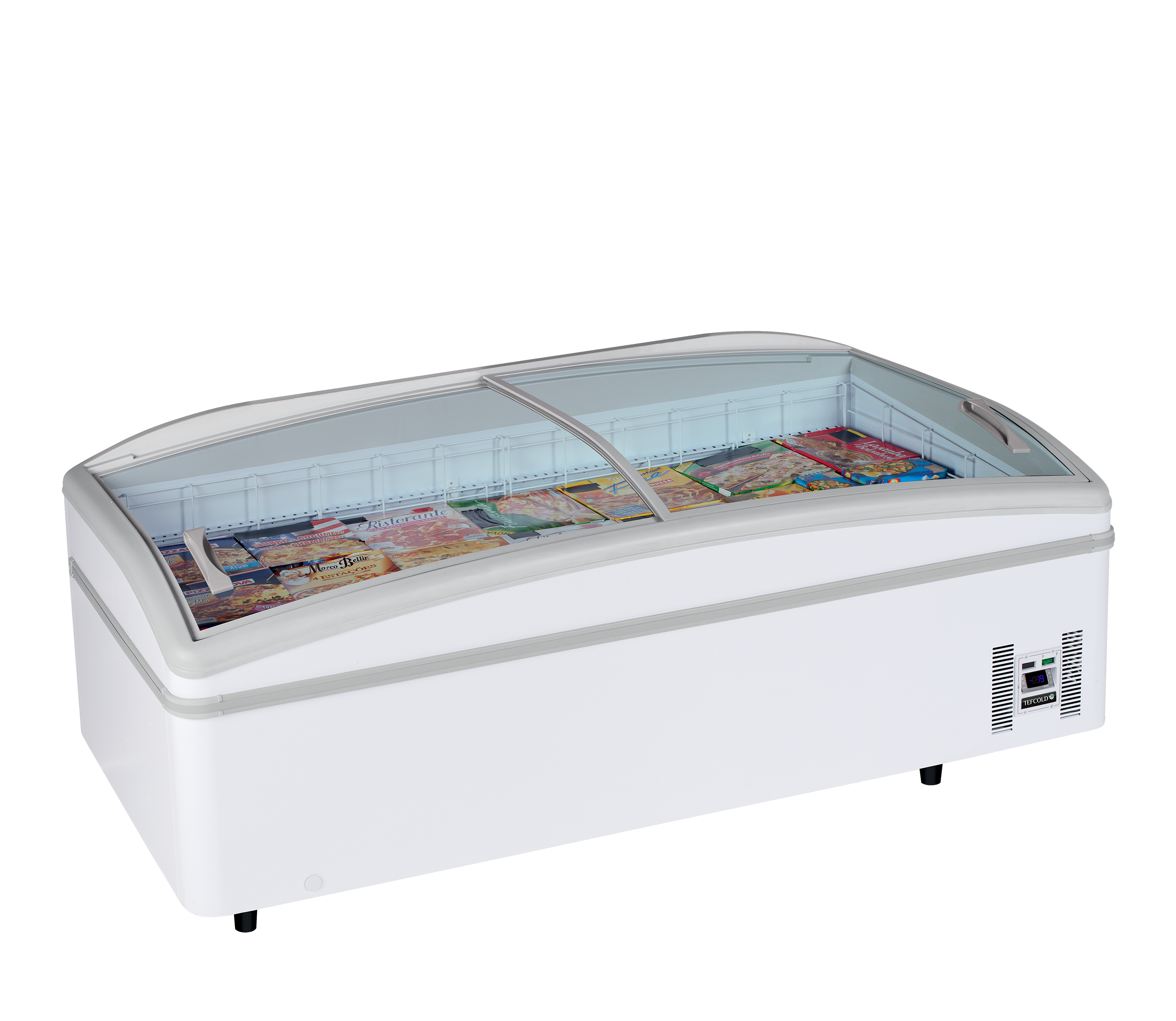 Réfrigérateur/congélateur de supermarché TEFCOLD - Tête peu profonde - CF