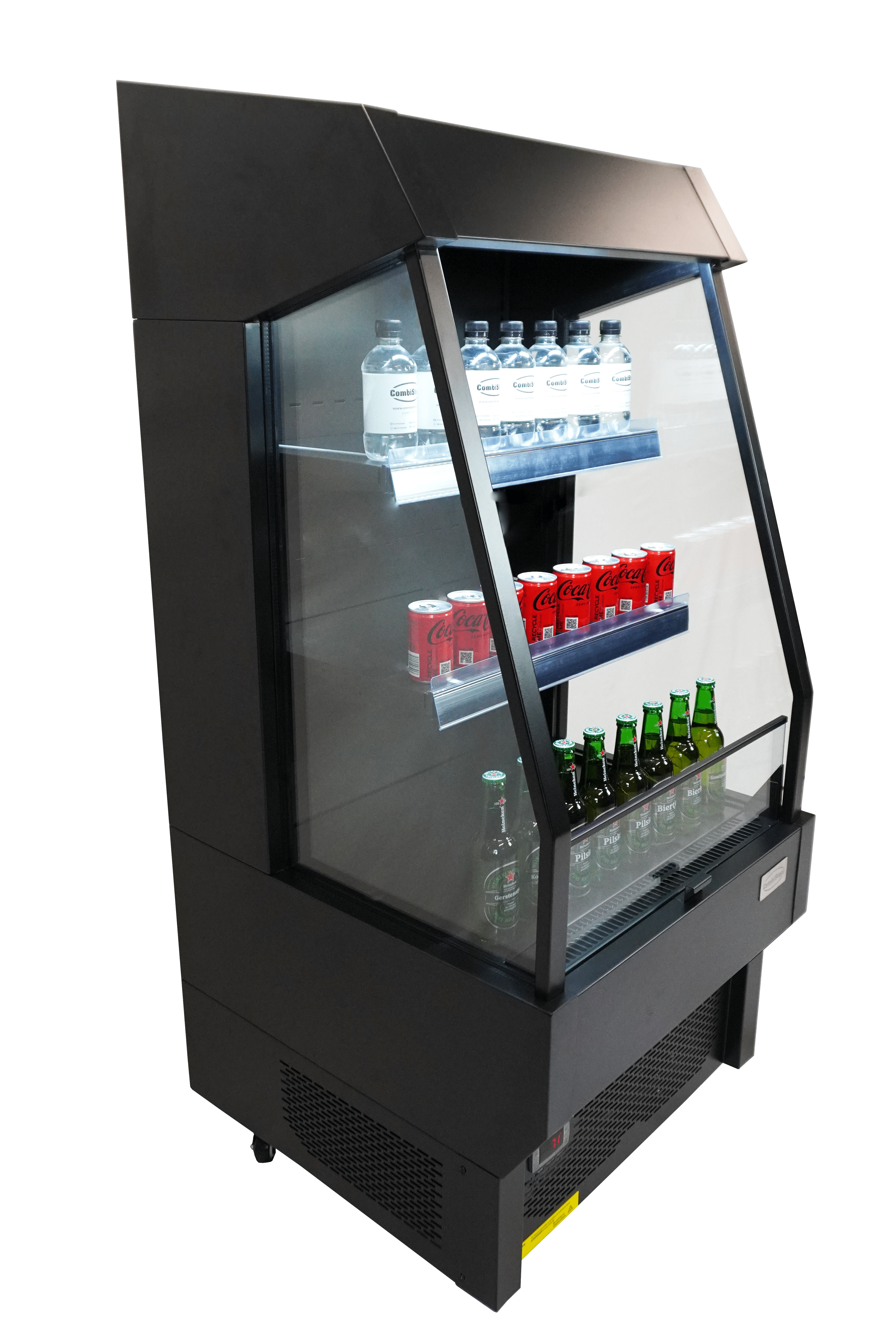 Impulskoeler Open Zwart 165L
