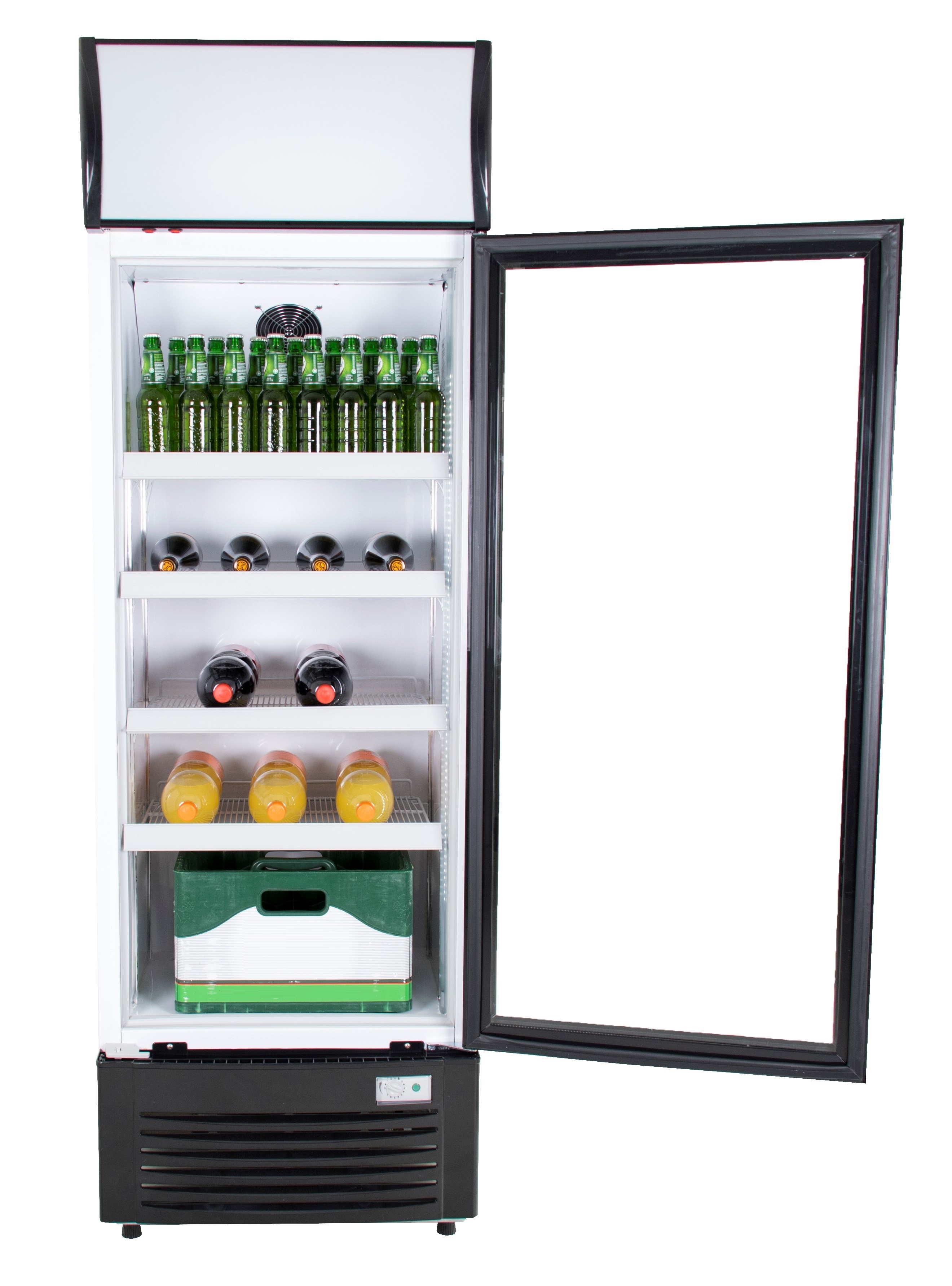 Display koelkast zwart - Inclusief display - 300 liter