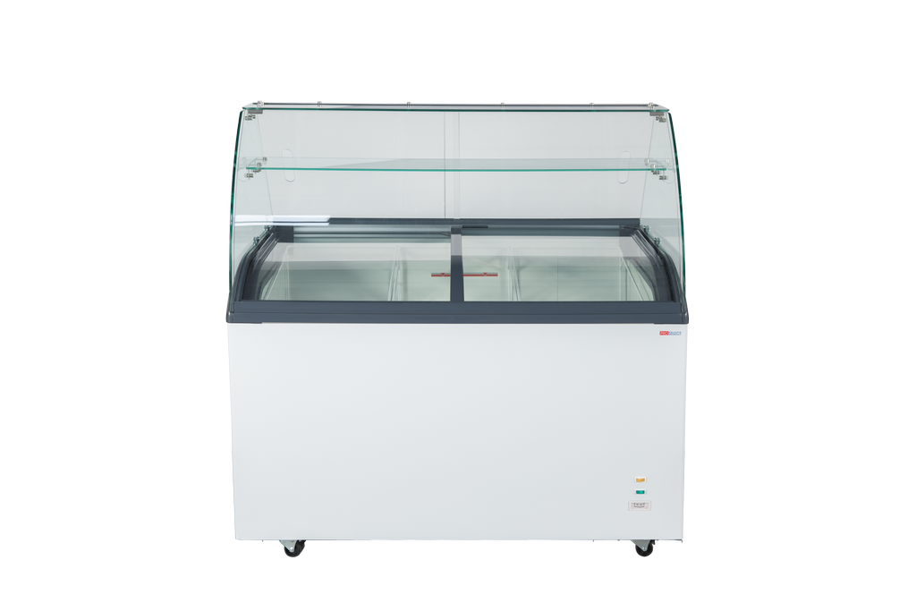 Schepijsvitrine - 9x5L -  278L 