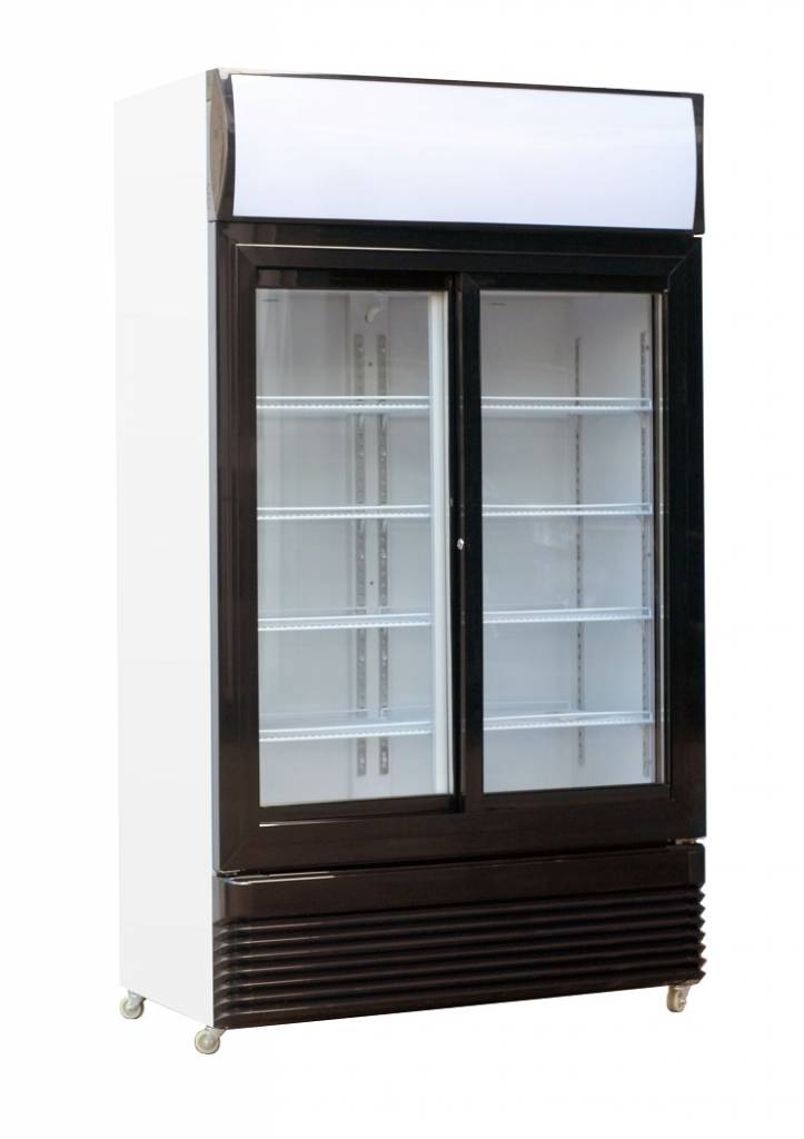 Display Kühlschrank | 2 Schiebetüren | 780 Liter | 1120x595x(h)2100mm | LED 