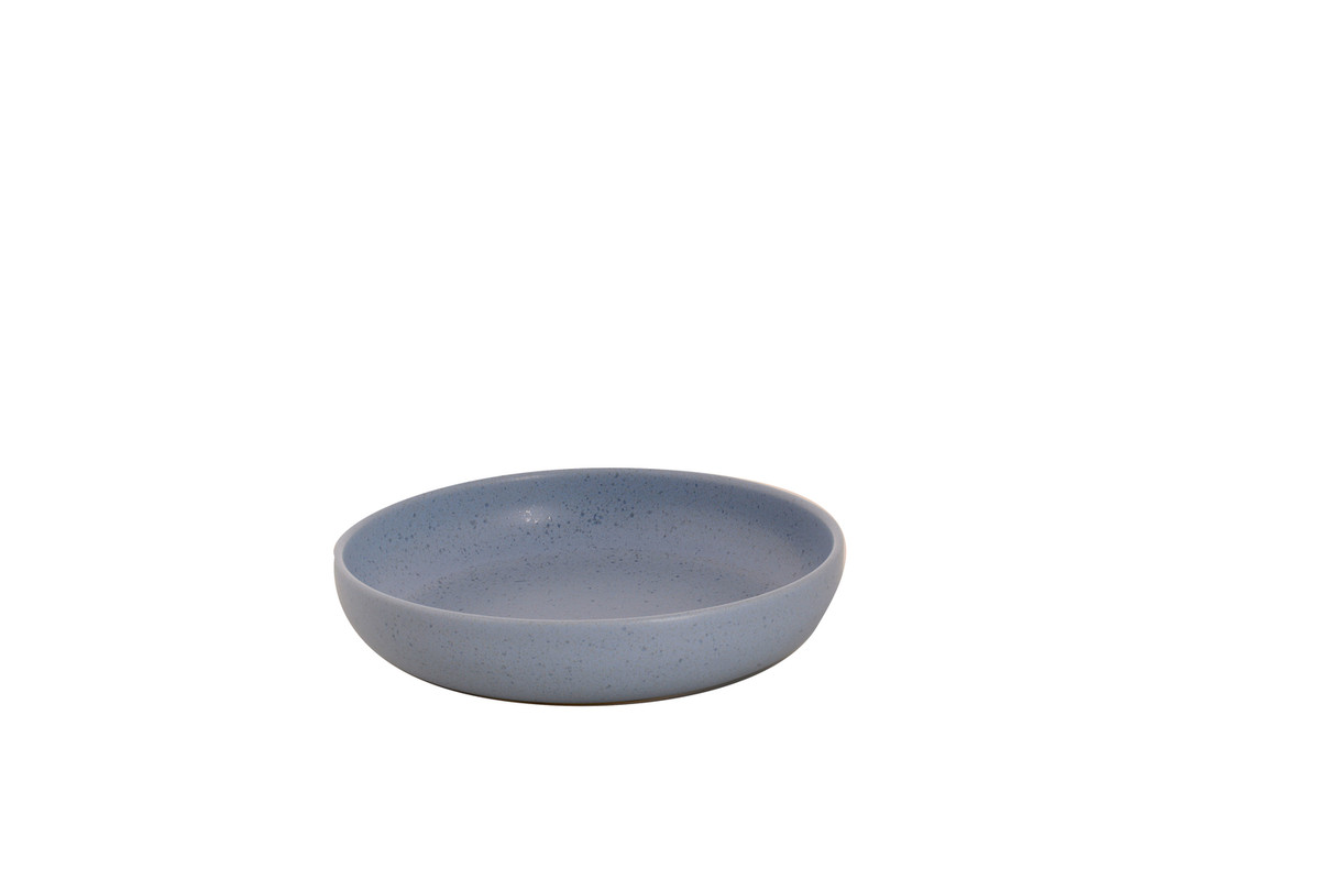 Bord diep Sandy Loam 22 cm Blauw Stoneware