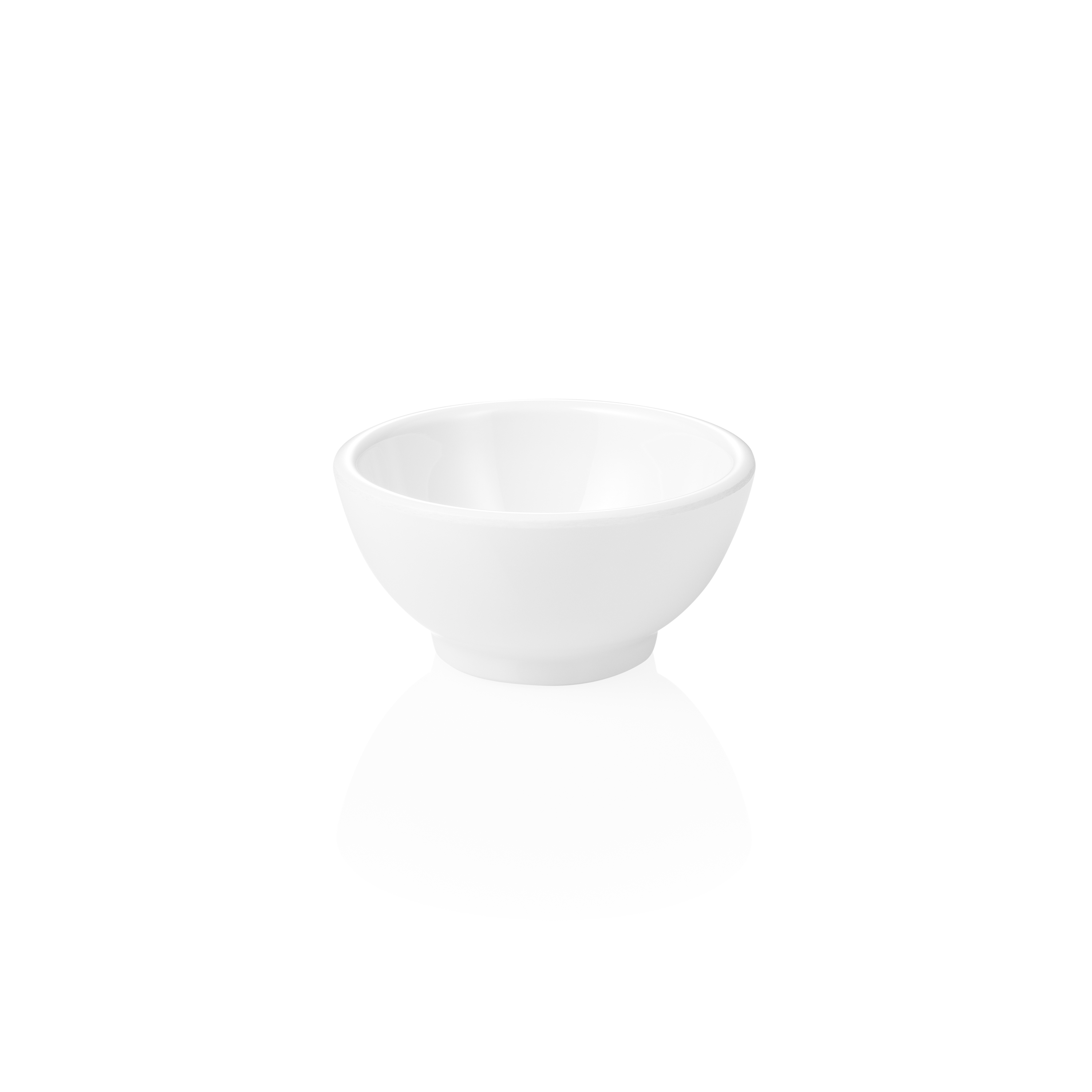 Schaal DAY & NIGHT, Ø 13 cm, wit, melamine