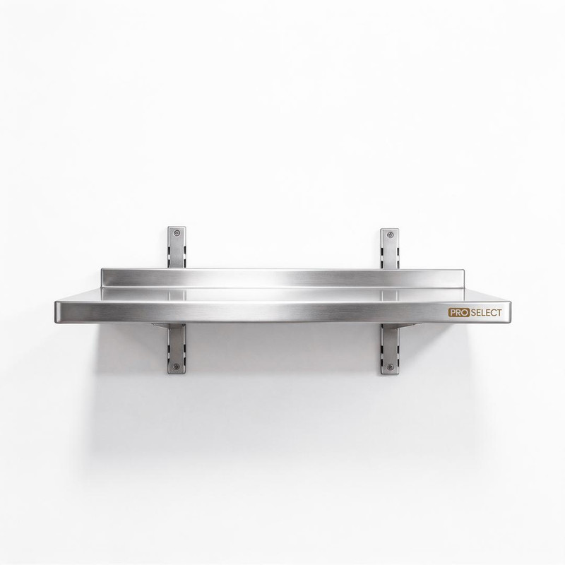 Étagère Murale en Inox – 1000x300x(H)350mm