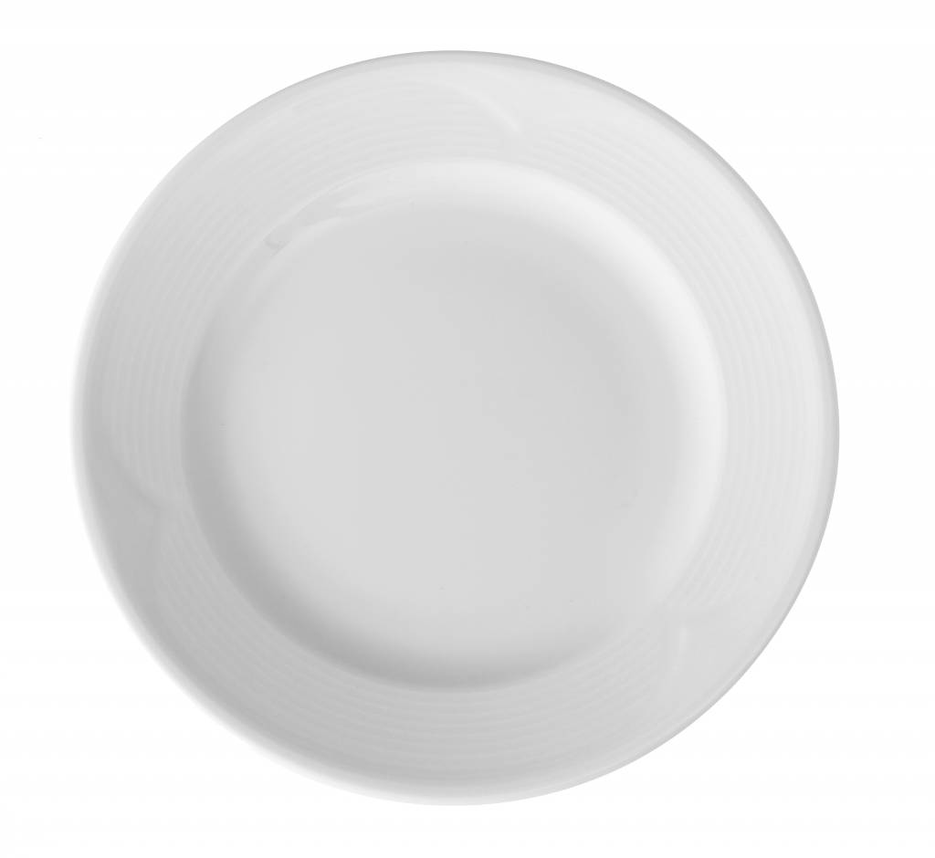 Assiette Plate SATURN - Porcelaine Blanche - Ø260mm