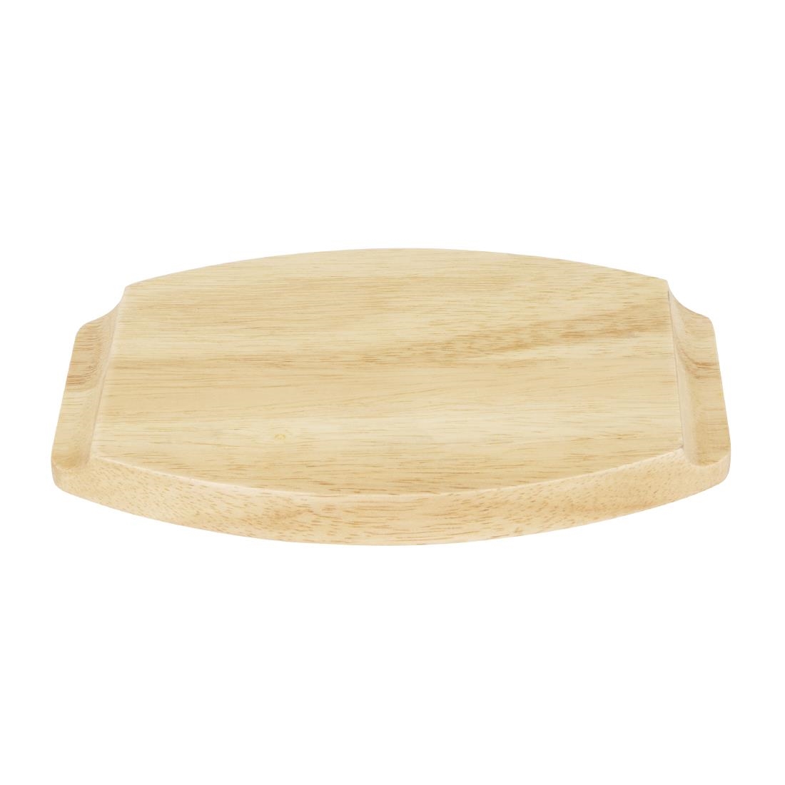 Olympia Hevea bord voor gietijzeren ovale orenschotel 210x120mm voor fw819