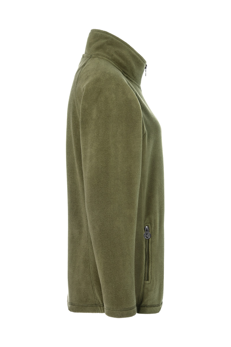 Veste polaire de travail pour femme Warm-Up, en matériau durable - Vert Mousse - L